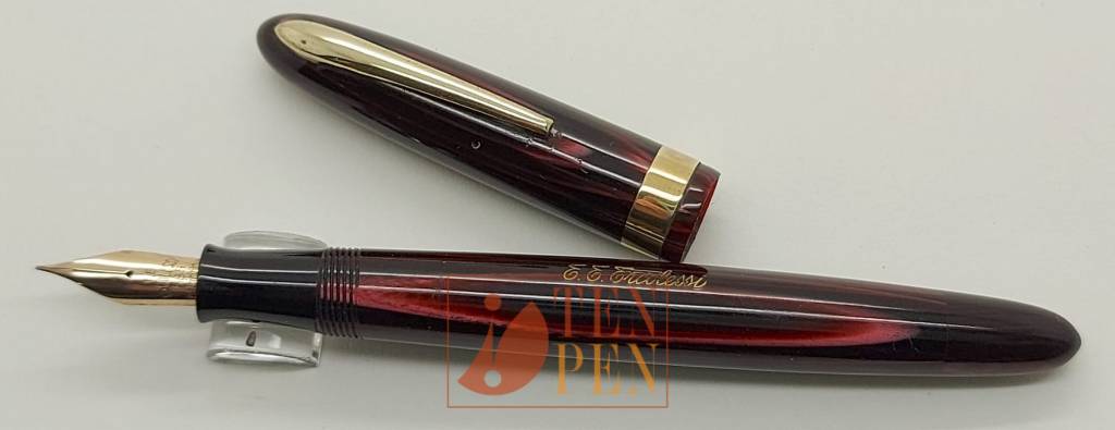 ERCOLESSI red arco celluloid | Tenpen - By Letizia Iacopini